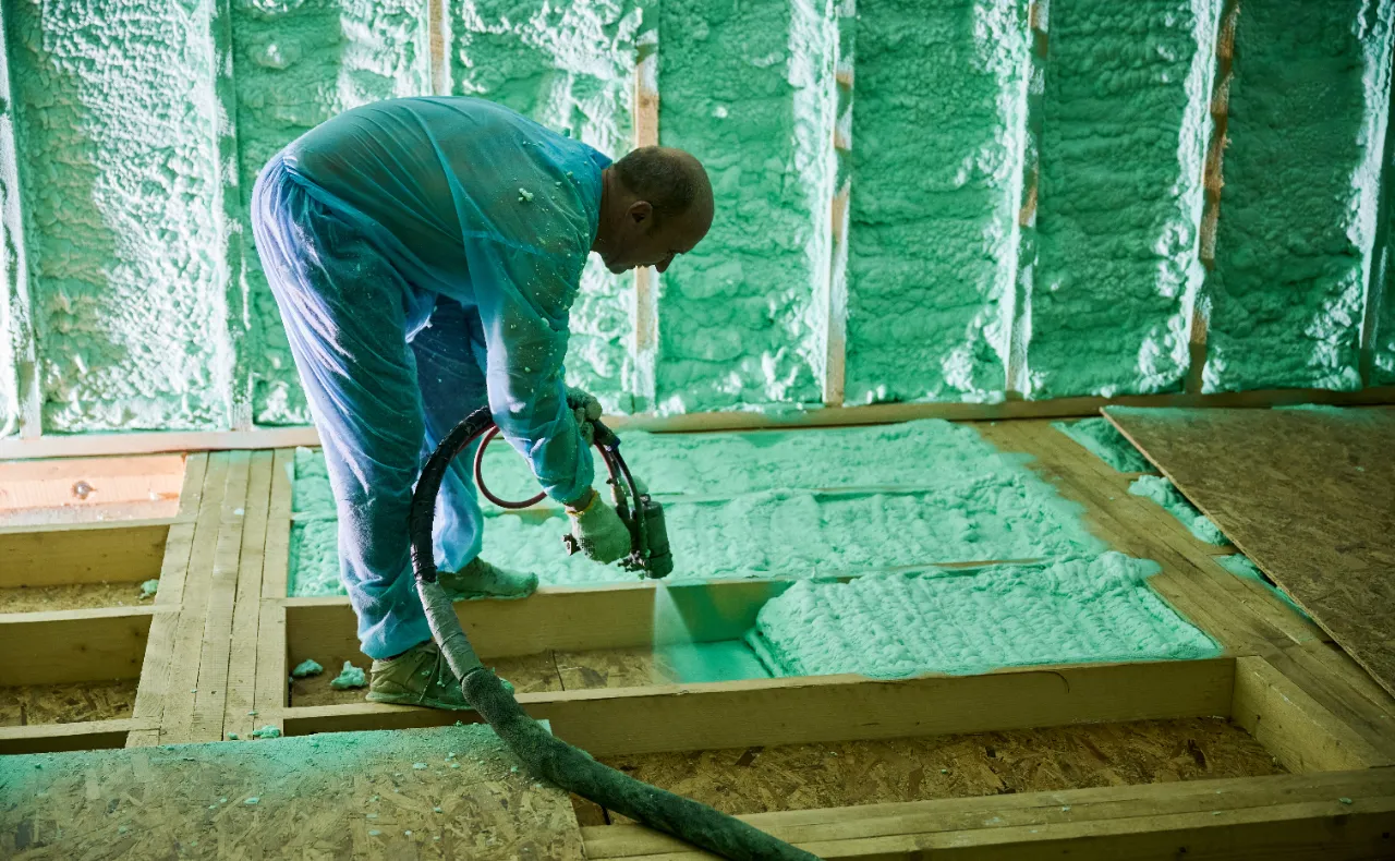 Spray foam insulation service in New Jersey